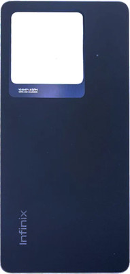 Tworld Infinix Note 30 Pro ( X678B ) - [ With LOGO ] Battery Back Glass Door Replacement Back Panel(Magic Black)