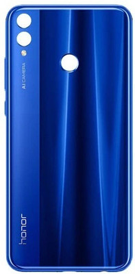IMCase Honor 8X Glass Back Panel(Blue)