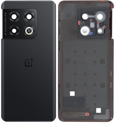 Flipkart SmartBuy OnePlus 10 Pro (GLASS) With Camera Ring Lens Back Panel(Volcanic Black)