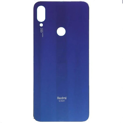 SANDYWORLD Redmi Note 7 Pro Replacement Back Glass, Back Panel(Blue)