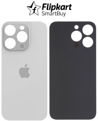Flipkart SmartBuy Apple iPhone 14 Pro Premium Quality (Glass) Back Panel(Silver)