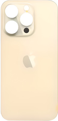 SRaccessories Apple 14 Pro Max (Glass) Back Panel(Gold)