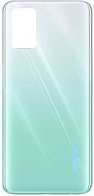 Kraze4blaze Oppo A92 (With Proper Logo) Back Panel(Stream White)