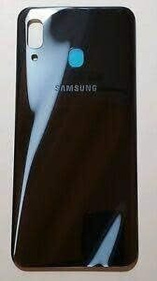 starware Samsung Galaxy A20 Black Samsung Galaxy A20 Black Back Panel(Black)