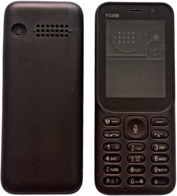 imbi Jio F320 Front Back and Middle Body With Keypad Full Panel(Black)