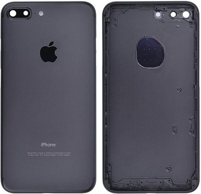 Kraze4blaze Apple iPhone 7 Plus (Best Quality)(With Proper Logo) Back Panel(Black)