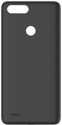 Kraze4blaze Tecno Pop 2 F (With Proper Logo) Back Panel(Midnight Black)