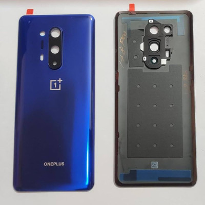 SPAREWARE ONEPLUS Oneplus 8 Pro -Blue (WITH CAMERA LENS & HEAT & SINK GASKET) Back Panel(Blue)