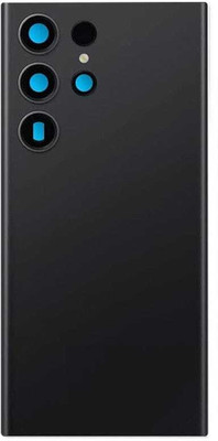 AAA Spares For Samsung galaxy S23 Ultra Back Glass Back Panel(Black)