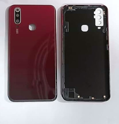 SPAREASP Vivo Y17 (With Camera Lens) Back Panel(Red)
