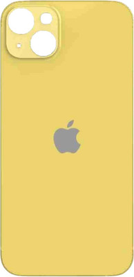 MJ PREMIUM QUALITY Mj primum quality Iphone 14 plus Back Panel(Yellow)