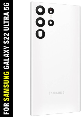 SUFO Samsung Galaxy S22 Ultra 5G With Camera Glass Back Panel(Phantom White)