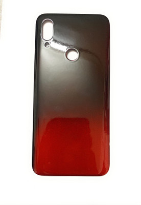 SPAREASP Xiaomi Redmi Y3 (Glass) Red Back Panel(Black)