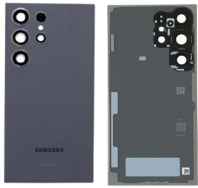 SPAREWARE Samsung Samsung Galaxy S24 Ultra -Black Back Panel(Black)