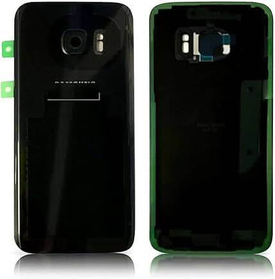SPAREASP SAMSUNG Samsung Galaxy S7 - Black (With Lens) Back Panel(Black)