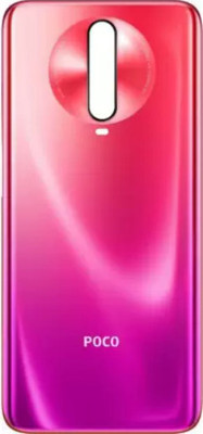 SRaccessories POCO X2 ( GLASS ) Back Panel(Phoenix Red)