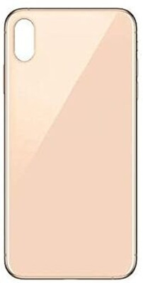 Docile Apple IPhone XS MAX Replacement Back Door Back glass Back Panel(Gold)