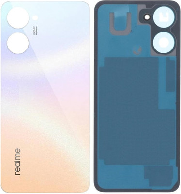 Sandreezz Realme 10 4G (Best Quality) (with Proper Logo) Back Panel(White)