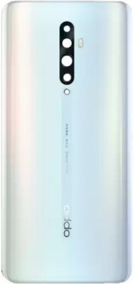 Sandreezz Oppo Reno2 Z / Reno 2Z (Glass) (with Proper Logo) Back Panel(Sky White)