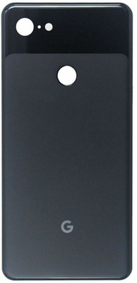 Unique4Ever Google Pixel (3 XL) (GLASS) Back Panel(Just Black)