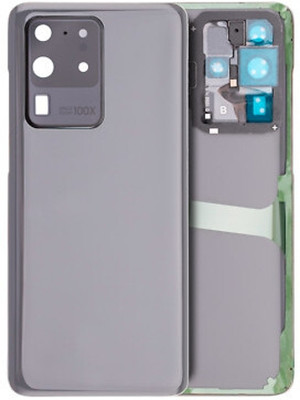 SPAREWARE Samsung Samsung Galaxy S20 Ultra -Grey (WITH CAMERA LENS) Back Panel(Grey)
