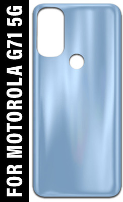 Safa Motorola G71 5G Back Panel(Arctic Blue)