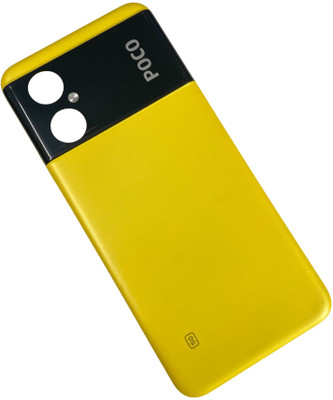 Flipkart SmartBuy POCO M4 ( 5G ) Back Panel(Yellow)