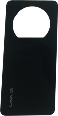 IMCase LAVA Blaze 2 5G Back Glass Panel Back Panel(Black)