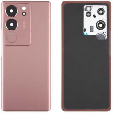 Kraze4blaze Vivo V29 Pro (Best Quality)(With Camera Lens)(With Proper Logo) Back Panel(Majestic Red)