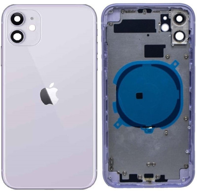 KezeMize Apple iPhone 11 Housing Body Back Panel(Purple)