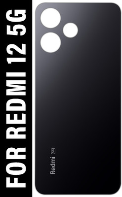 Safa Redmi 12 5G Back Panel(Jade Black)