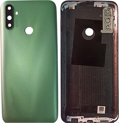 imbi Realme Narzo 20A With Power and Volume Button Camera Glass Full Panel(Green)