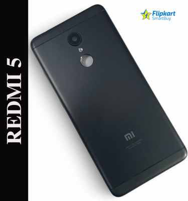 Flipkart SmartBuy Redmi 5 Back Panel(Black)