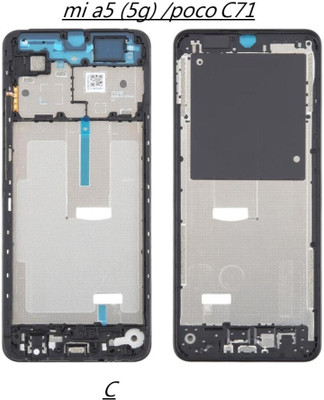 FLOUNDER XIAOMI REDMI A5 (5G) POCO C71 LCD MIDDLE FRAME ORIGINAL Front Panel(BLACK)
