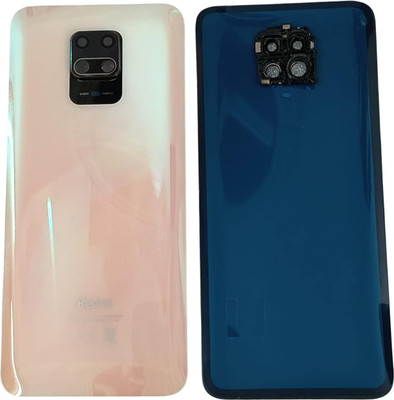Flipkart SmartBuy Redmi Note 9 Pro (with Camera Ring Lens) Glass Back Panel(Champagne Gold)