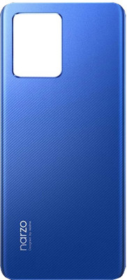 KezeMize Realme Narzo 50 Pro (Best Quality)(With Proper Logo) Back Panel(Hyper Blue)