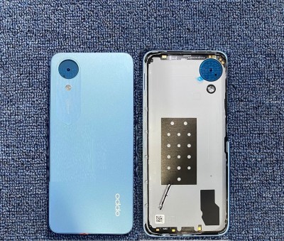 AL HAYY TRADERS OPPO A17 K ORIGINAL Back Panel(SKY BLUE)