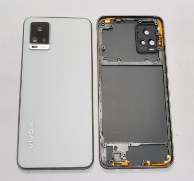 FixHub Vivo V20 Pro 5G BACK GLASS COMPATIBLE Back Panel(WHITE)