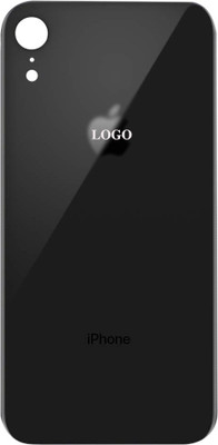Flipkart SmartBuy Apple iPhone XR ( With Original Brand LOGO ) Glass Back Panel(Black)