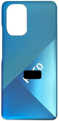 Kraze4blaze Xiaomi Poco F3 (With Proper Logo) Back Panel(Deep Ocean Blue)