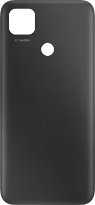 Shkiyo Redmi Mi 9C Back Panel(Black)