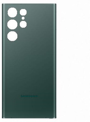 Sandreezz Samsung Galaxy S22 Ultra (5G) (with Proper Logo) Back Panel(Green)