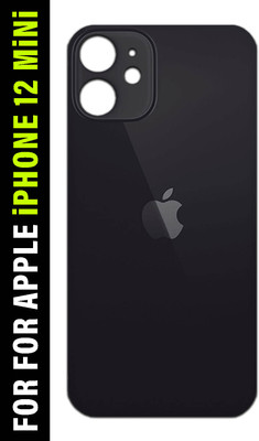 Safa Apple iPhone 12 Mini Back Panel(Black)