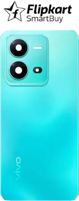Flipkart SmartBuy Vivo V25 5G With Camera Ring Glass Lens OG Best Premium Quality Back Panel(Surfing Blue)
