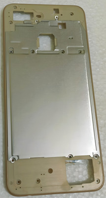 SRaccessories Realme 2 Pro (Middle Side Ring With side Keys Front ) Front Panel(Gold)