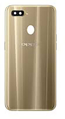 umika Oppo A7 Full Panel Gold Back Panel(Gold)