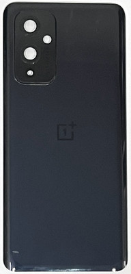 VRAVMO ONEPLUS 9 (GLOSY BLACK) Back Panel(BLACK)