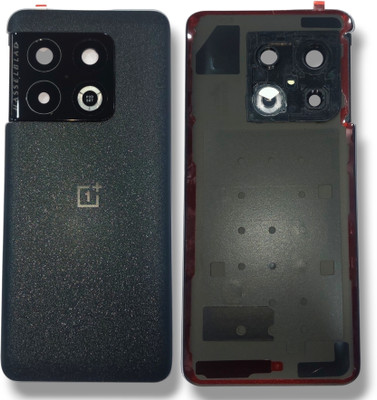 AL BAARI STORE OnePlus 10 Pro Back Panel(Black)
