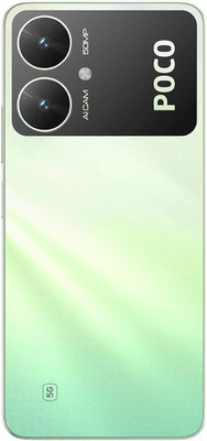 FLOUNDER POCO M6 5G HOUSING WITH PROPER LOGO Full Panel(POLARIS GREEN)