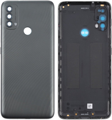 Unique4Ever Motorola E40 (Carbon Gray) Plastic Back Panel(Carbon Gray)